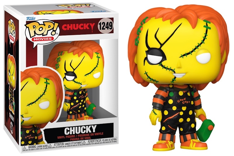 Funko Pop! Movies: Bride of Chucky Chucky (Black Light) Figure #1249