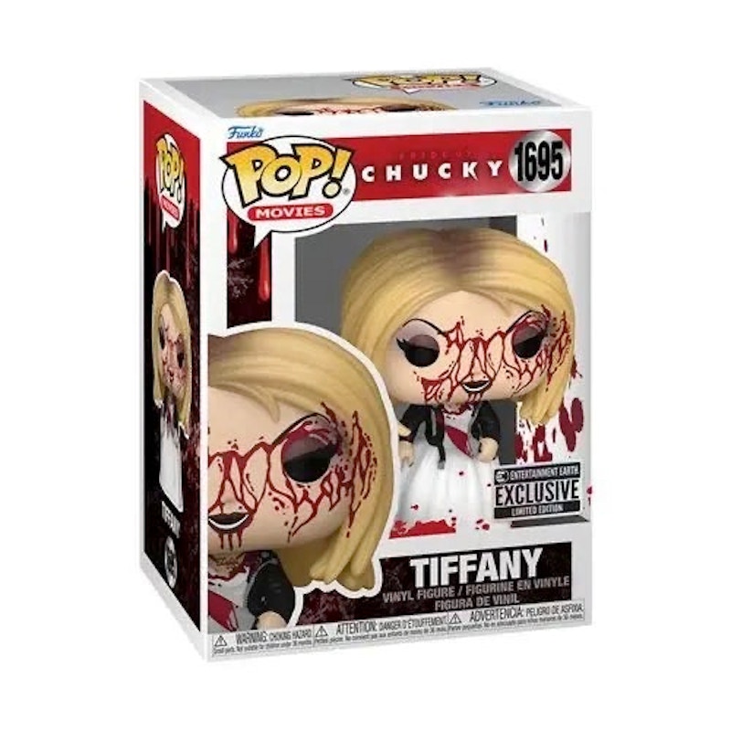Funko Pop! Movies: Bride of Chucky Tiffany (Bloody) (Entertainment Earth) Figure #1695