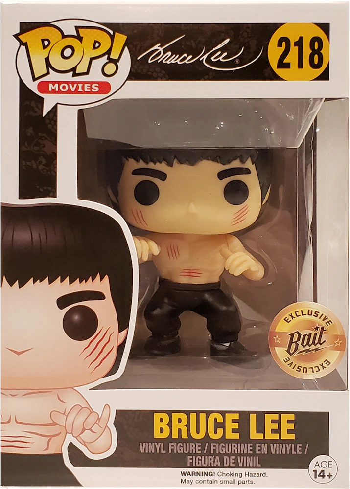 Funko Pop! Movies Bruce Lee Enter The Dragon Bait Exclusive Figure #218 - US