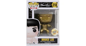 Funko Pop! Movies Bruce Lee Enter the Dragon (Gold) Bait Exclusive Figure #218