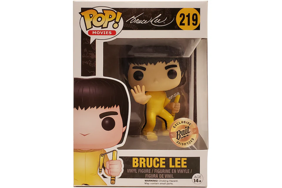 Funko Pop! Movies Bruce Lee Game Of Death Bait Exclusive Figure #219