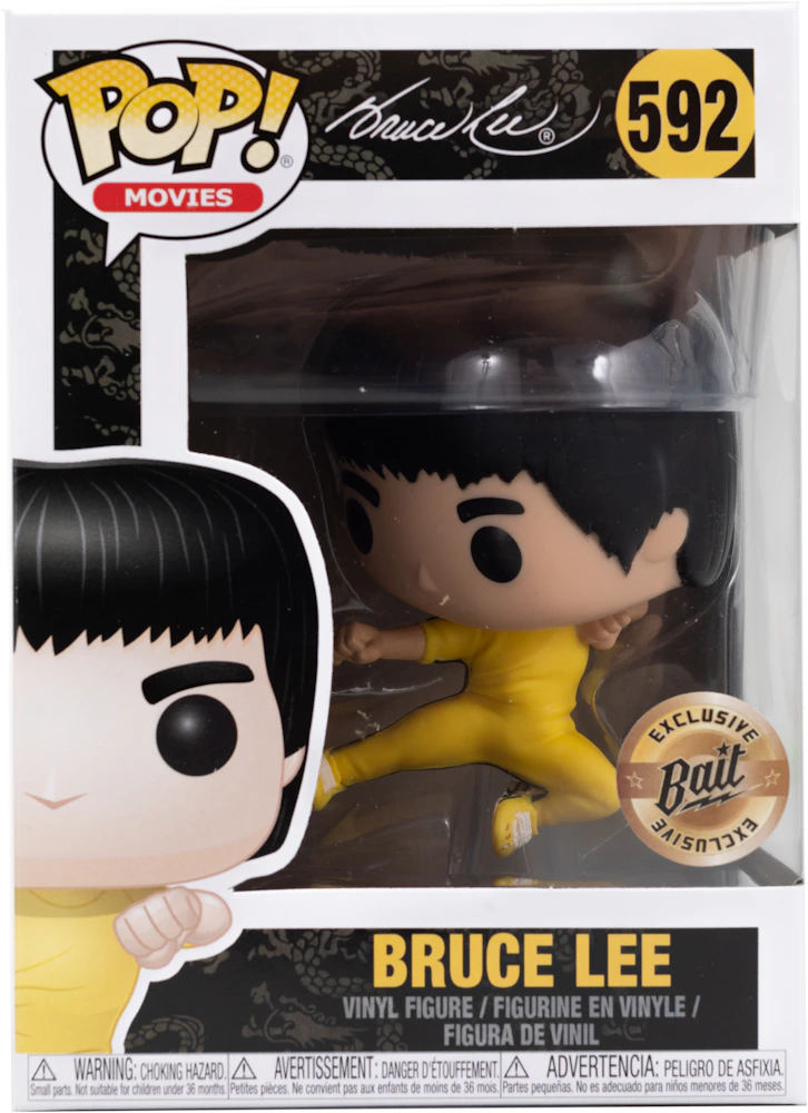 Funko Pop! Movies Bruce Lee (Jump Kick) Bait Exclusive Figure #592 - US