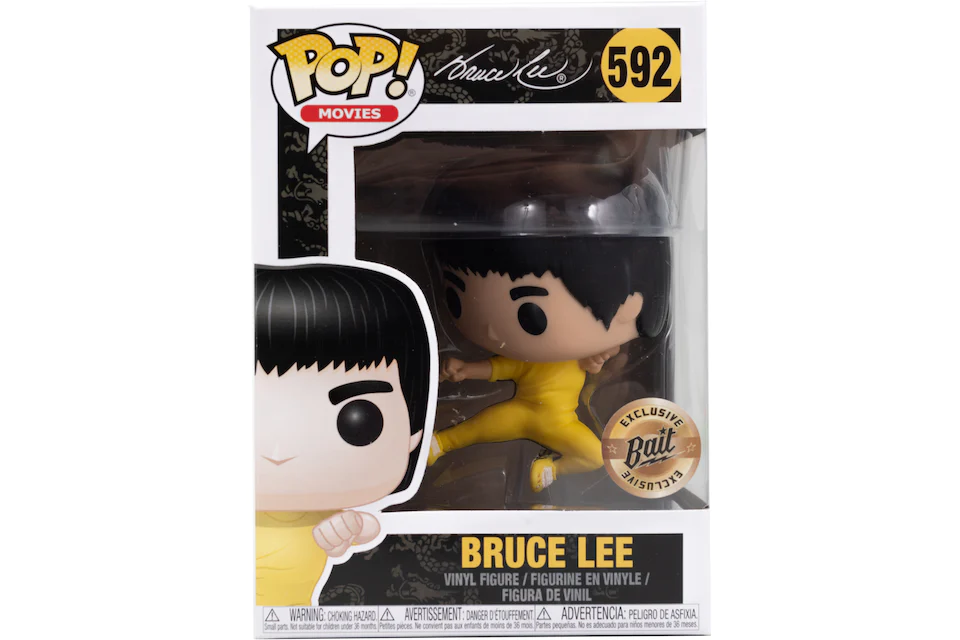 Funko Pop! Movies Bruce Lee (Jump Kick) Bait Exclusive Figure #592