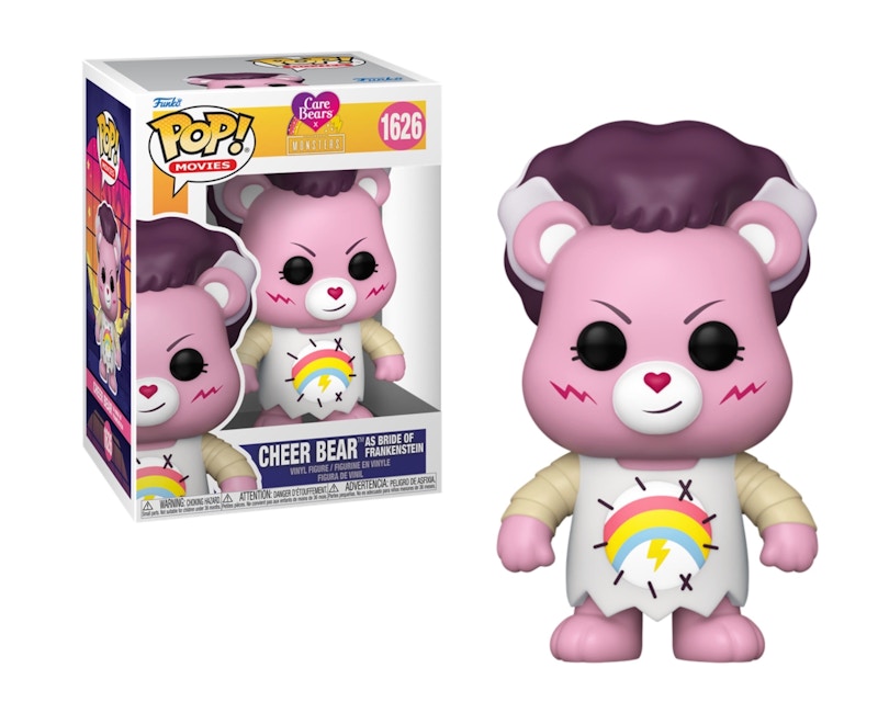 Funko Pop! Movies: Care Bears x Monsters Cheer Bear as Bride of Frankenstein Figure #1626
