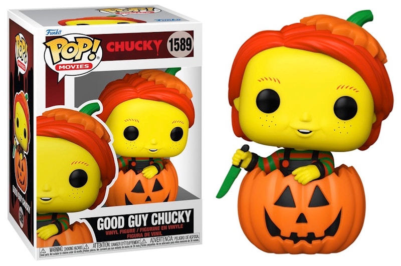 Funko Pop! Movies: Chucky Good Guy Chucky (Blacklight) Figure #1589