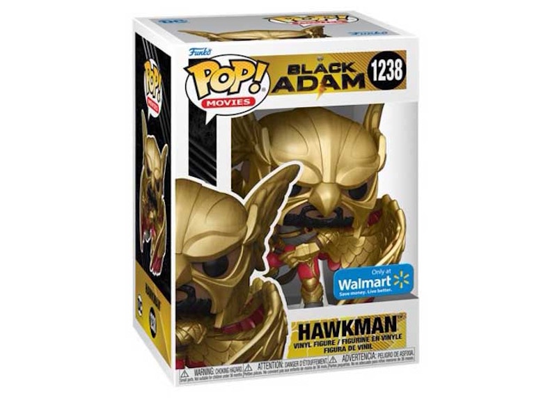 Funko Pop! Movies DC Black Adam Hawkman Walmart Exclusive Figure