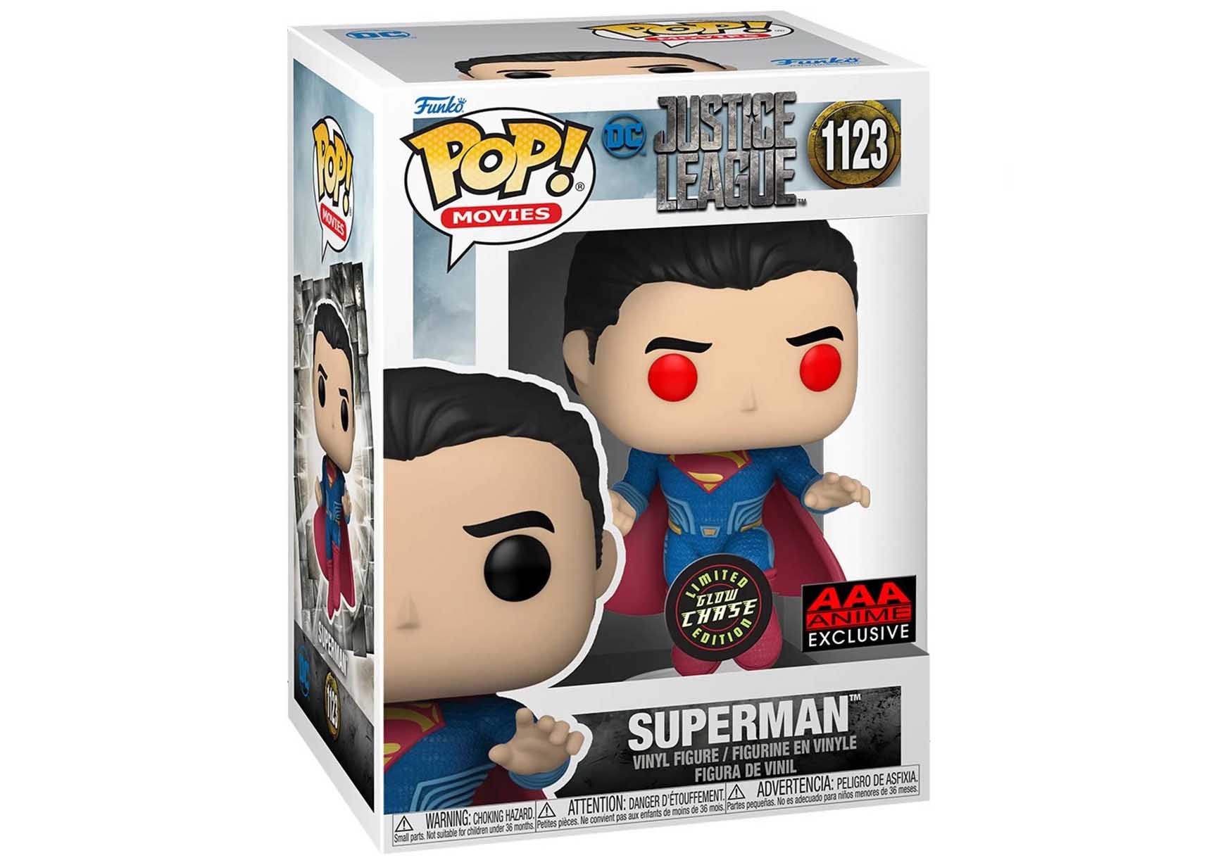 Funko Pop! Movies DC Justice League Superman GITD Chase Edition