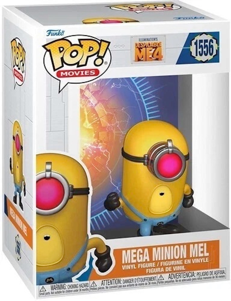 Funko Pop! Movies: Despicable Me 4 Mega Minion Mel Figure #1556