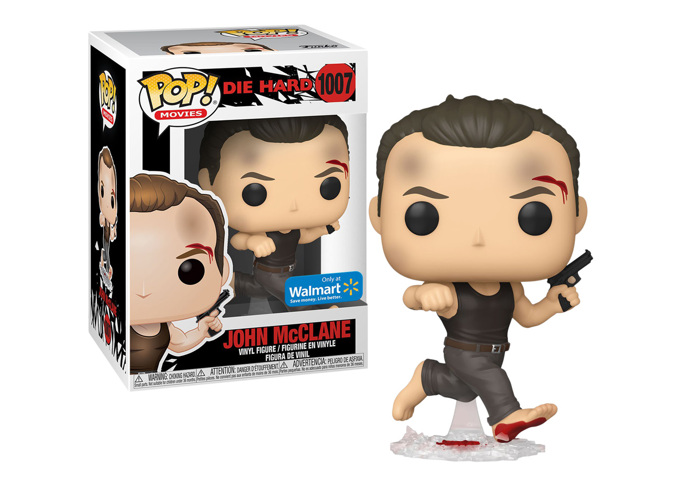 Funko Pop! Movies Die Hard John McClane Dark Tank Walmart