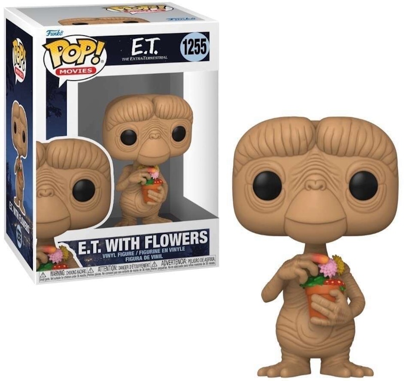 Funko Pop! Movies: E.T E.T w/ Flowers Figure #1255