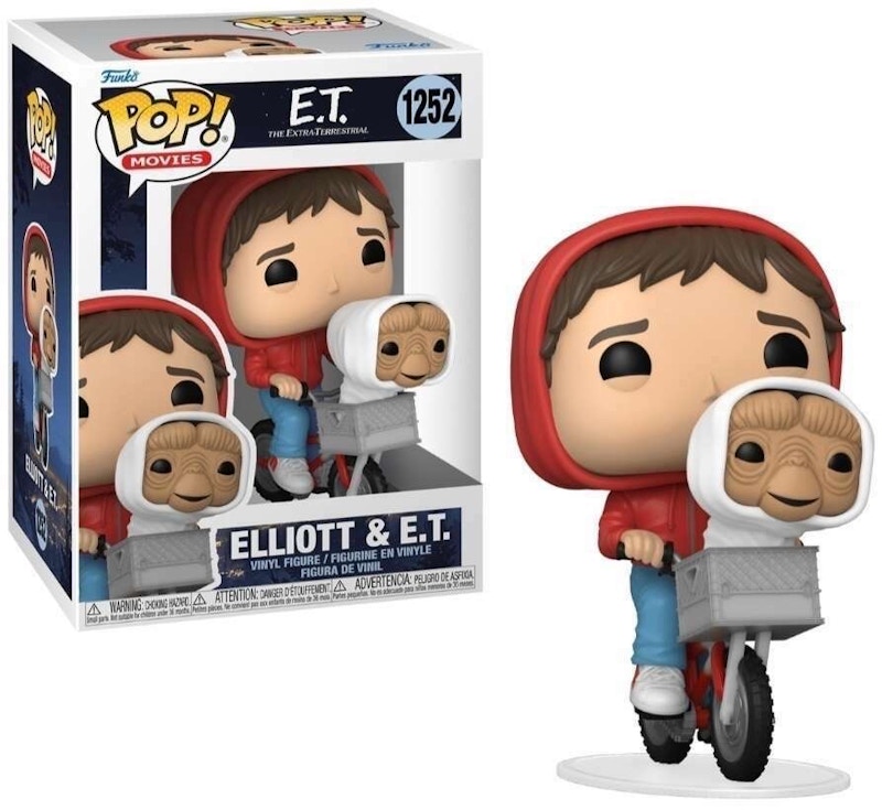 Funko Pop! Movies: E.T Elliott & E.T Figure #1252