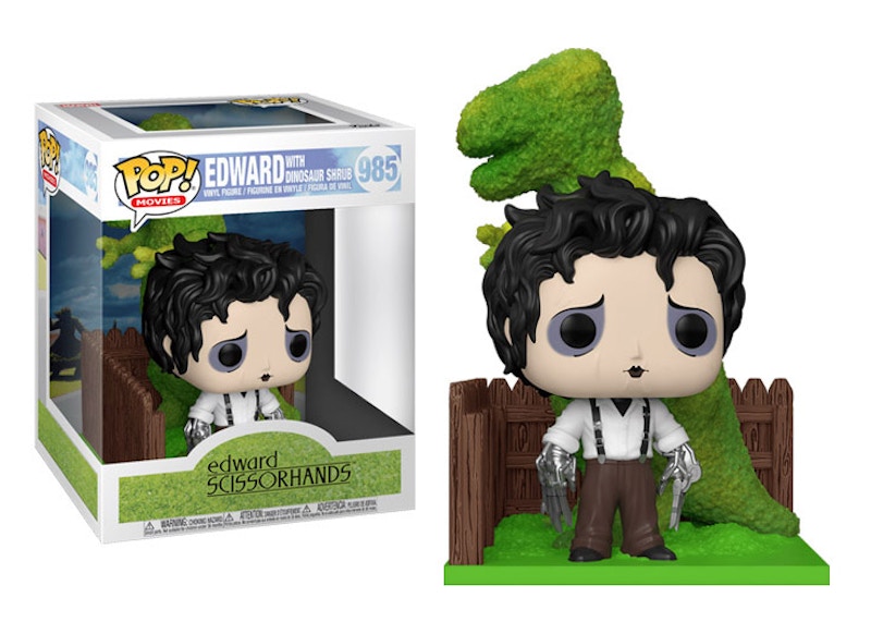 Funko Pop! Movies Edward Scissorhands Edward With Dinosaur Shrub