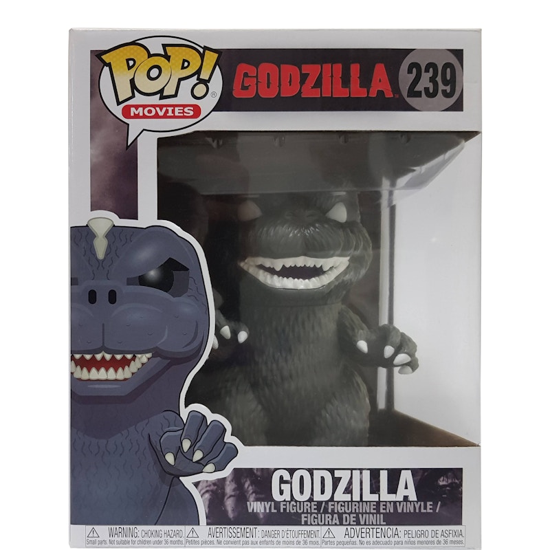 funko pop godzilla black and white