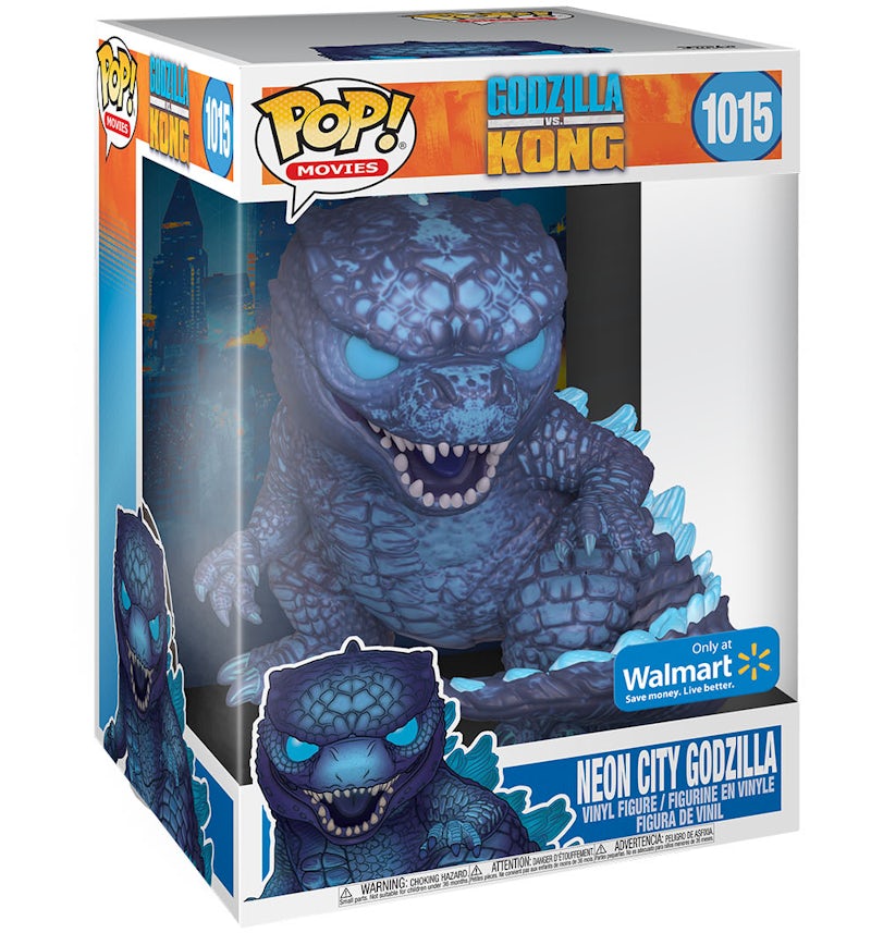 Funko Pop! Movies Godzilla Kong Neon City Godzilla Walmart