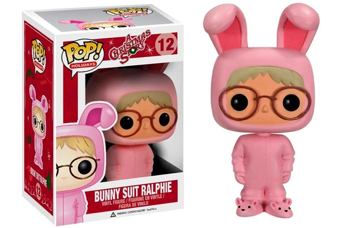 Funko Pop! Movies Holidays A Christmas Story Ralphie (Pink Bunny) Figure #12