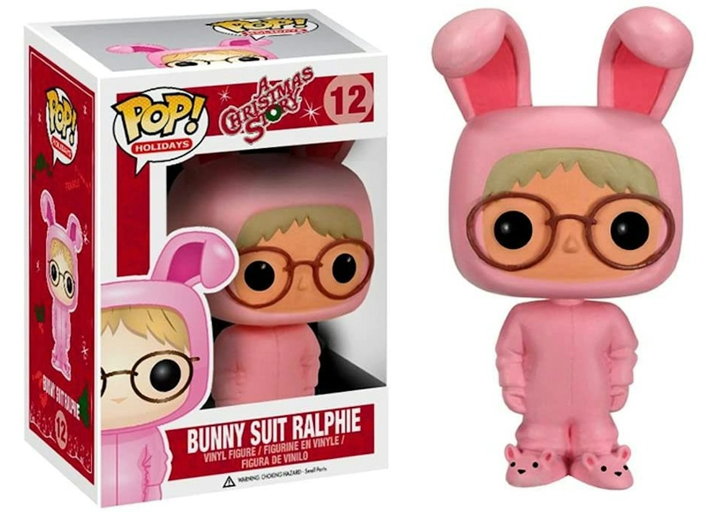 Funko Pop! Movies Holidays A Christmas Story Ralphie (Pink Bunny