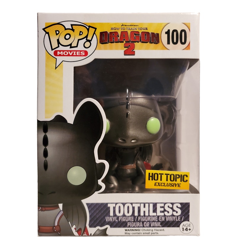 Toothless dragon hot sale pop