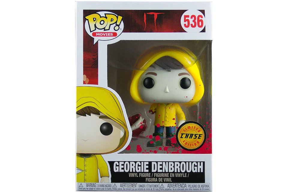 Funko Pop! Movies IT Georgie Denbrough (Bloody) (Chase) Figure #536