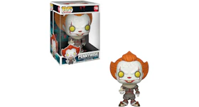 Funko Pop! Movies IT Movie Chapter 1 Pennywise with Boat 10 Inch Figure #786