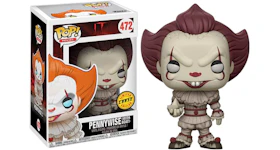 Funko Pop! Movies IT Movie Pennywise (with Boat) Sepia Colored (Chase) Figure #472