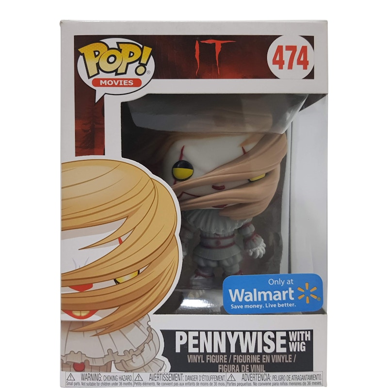 Pennywise with wig funko hot sale pop