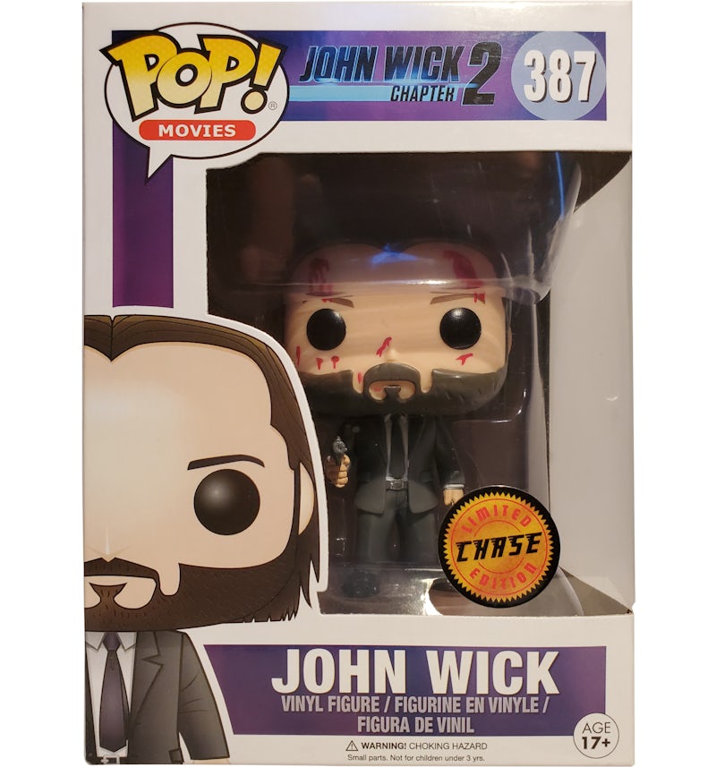 Funko Pop! Movies John Wick John Wick (Bloody) (Chase) Figure