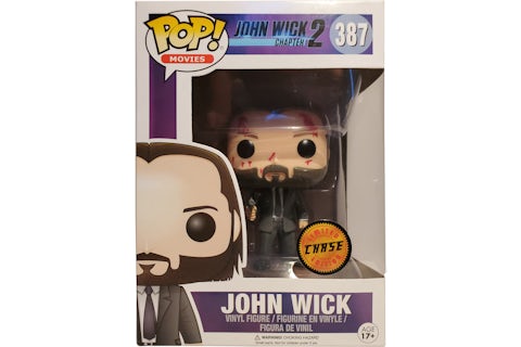 Funko Pop! Movies John Wick John Wick (Bloody) (Chase) Figure