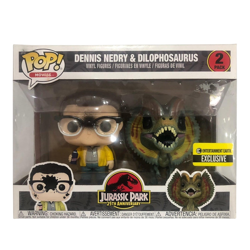 Funko Pop! Movies Jurassic Park 25th Anniversary Dennis Nedry