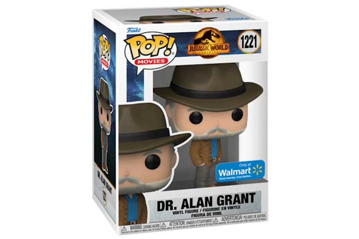 Funko Pop! Movies Jurassic World Dominion Dr. Alan Grant Walmart Exclusive Figure #1221