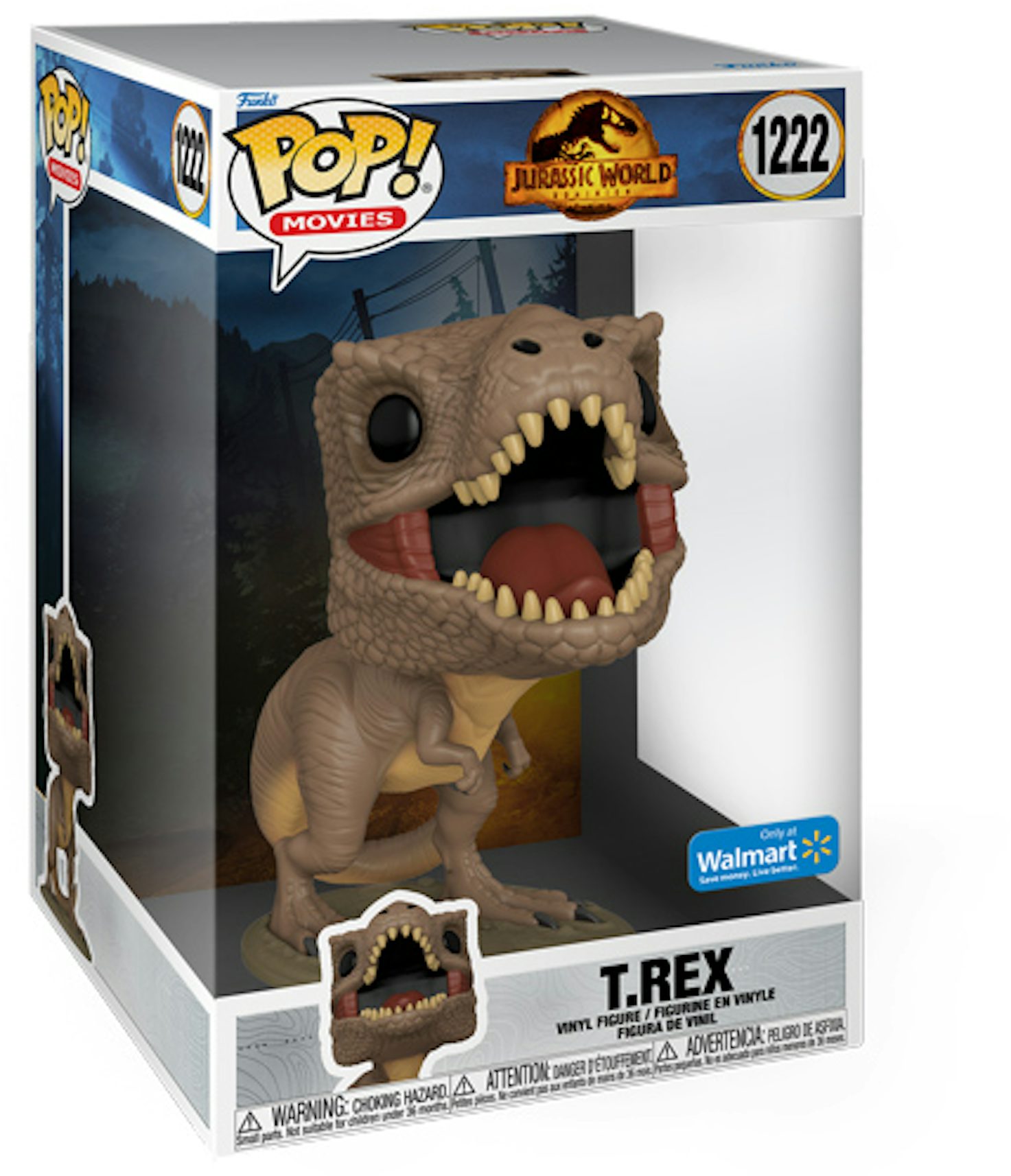 Funko Pop Jurassic World - Tyrannosaurus Rex 591 10 LARGE - Open Box