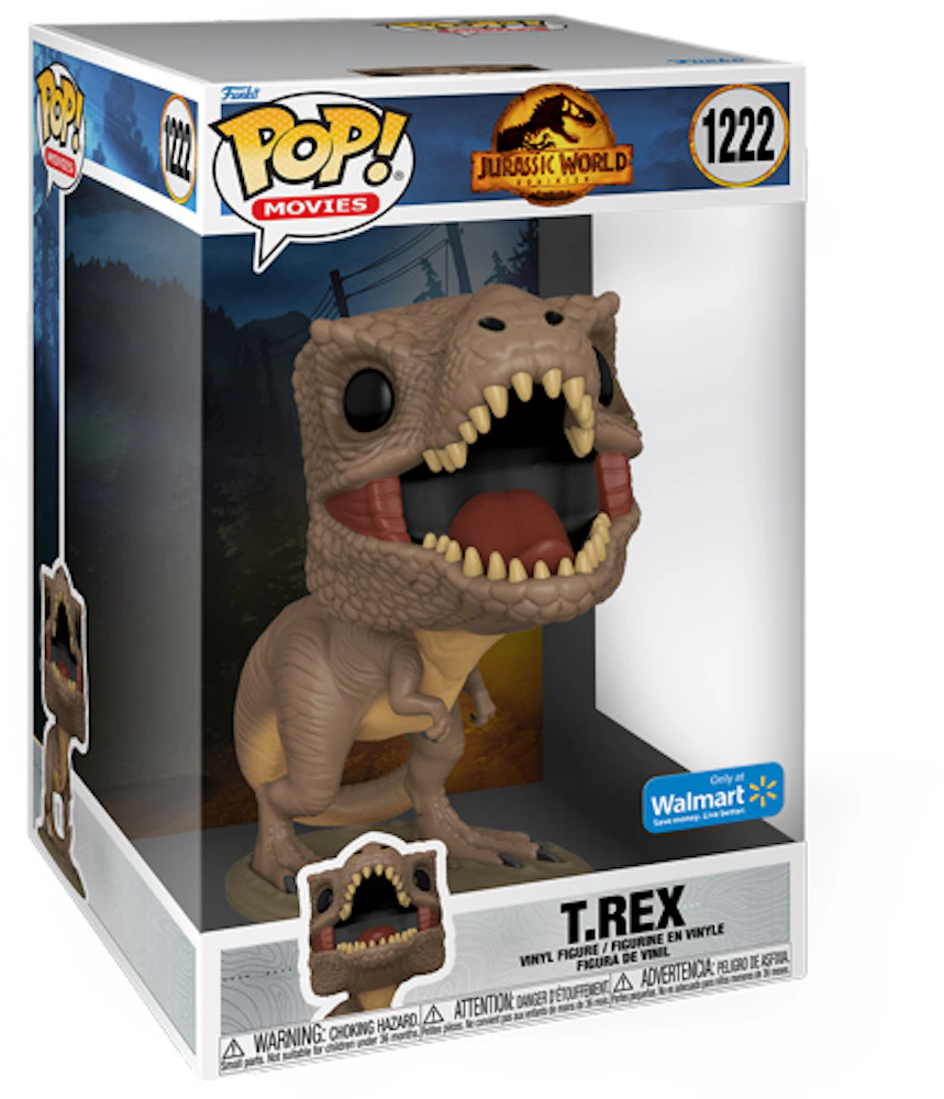 Funko Movies Jurassic World Dominion T.Rex 10 Walmart Exclusive Figure #1222 - US
