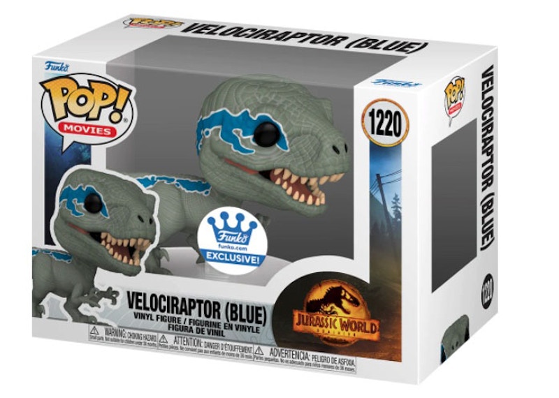 Funko Pop! Vinyl: Velociraptor (Blue) (Alt) - Funko Web (FW