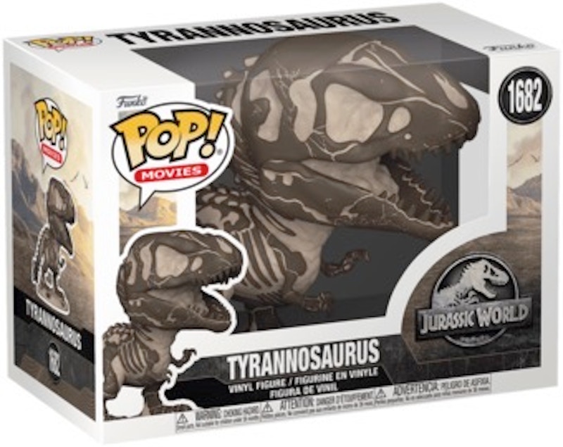 Funko Pop! Movies: Jurassic World Tyrannosaurus (Fossil) Figure #1682