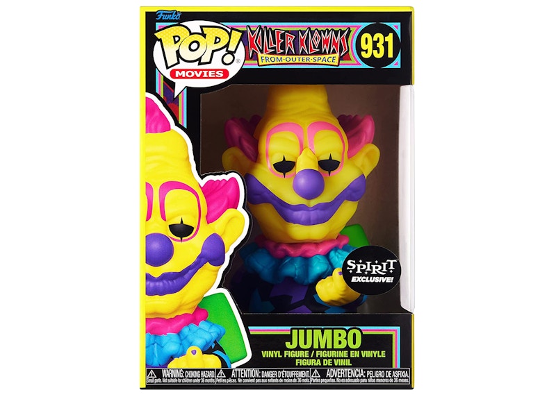 Funko Pop! Movies Killer Klowns From Outer Space Jumbo Blacklight