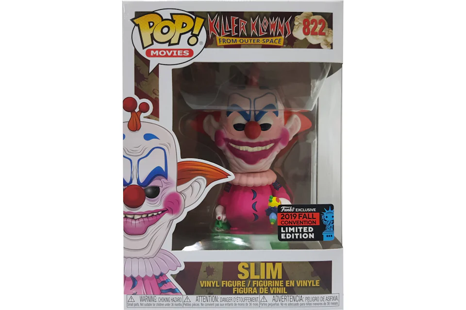 Funko Pop! Movies Killer Klowns From Outer Space Slim Fall Convention Exclusive Figure #822