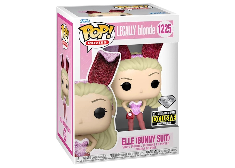 Funko Pop! Movies Legally Blonde Elle (Bunny Suit) Diamond Entertainment Earth Exclusive Figure #1225
