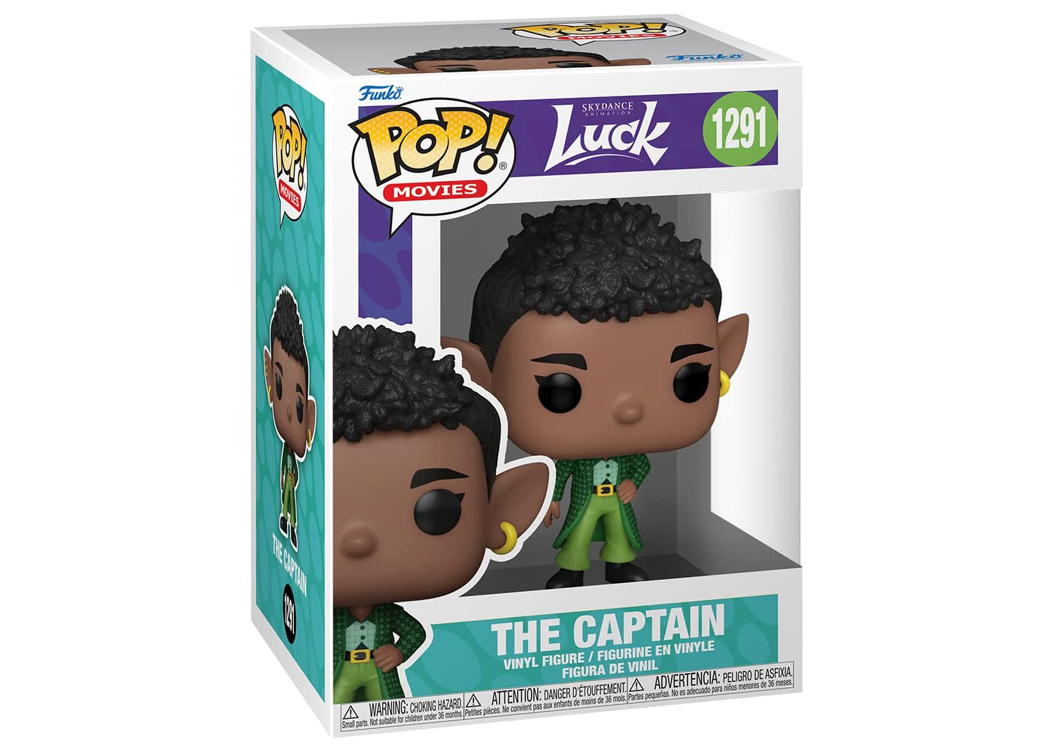 Funko Pop! Movies Luck The Captain Figure #1291