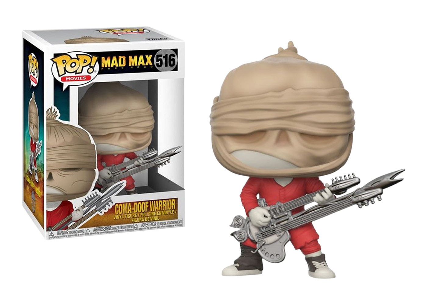 Funko Pop! Movies Mad Max Fury Road Coma-Doof Warrior Head Wrap