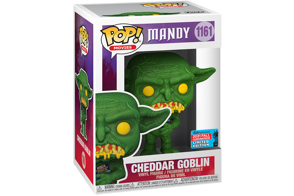 Funko Pop! Movies Mandy Cheddar Goblin 2021 Fall Convention Exclusive Figure #1161