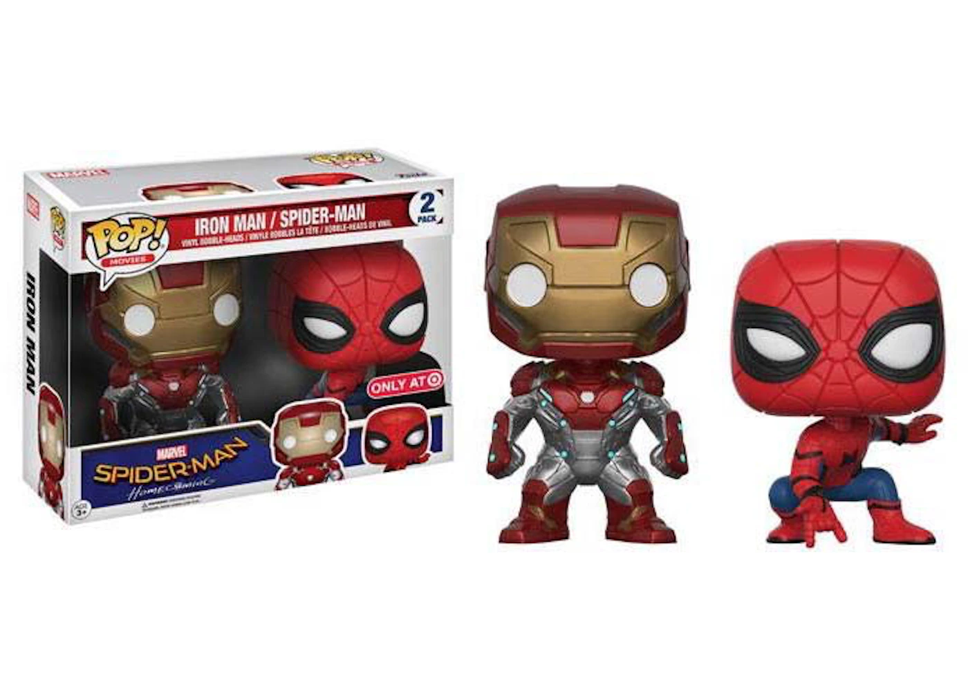 Architectuur pistool investering Funko Pop! Movies Marvel Spider-Man Homingcoming Iron Man / Spider-Man  Target Exclusive 2 Pack - US