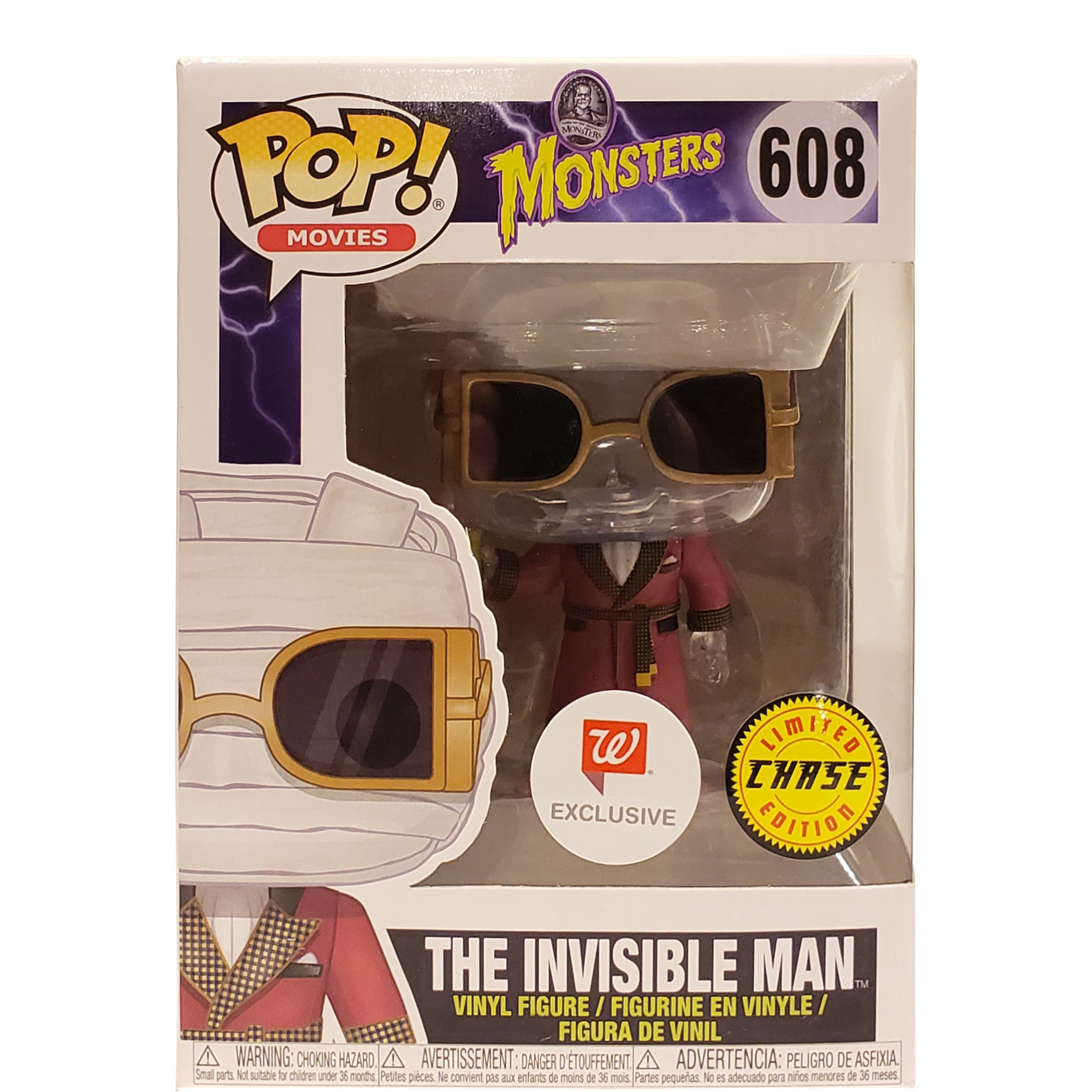 Funko Pop! Movies Universal Monsters The Invisible Man Walgreens