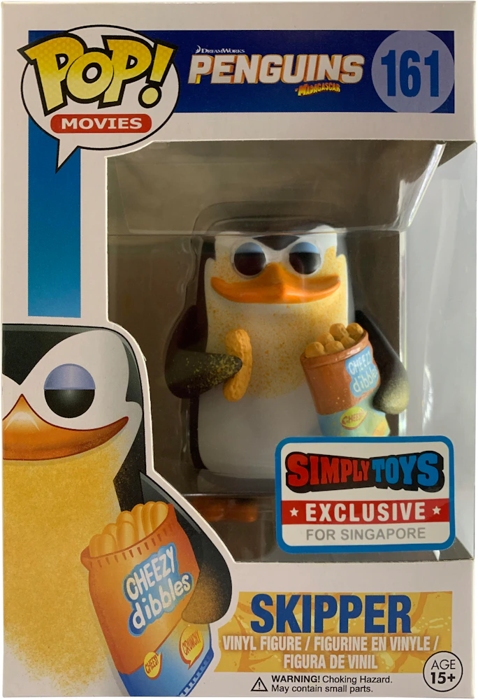 Trouw Zorg vertrouwen Funko Pop! Movies Penguins Skipper Simply Toys Exclusive Figure #161 - US