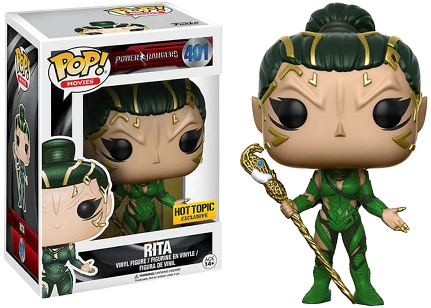 Funko Pop! Movies Power Rangers Rita Hot Topic Exclusive Figure #401 - US