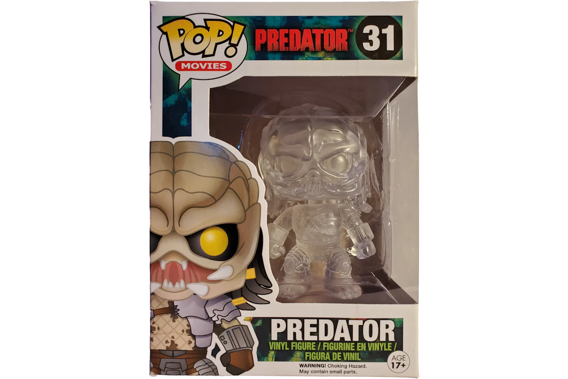 Funko Pop! Movies Predator Clear No Blood Splatter Figure #310