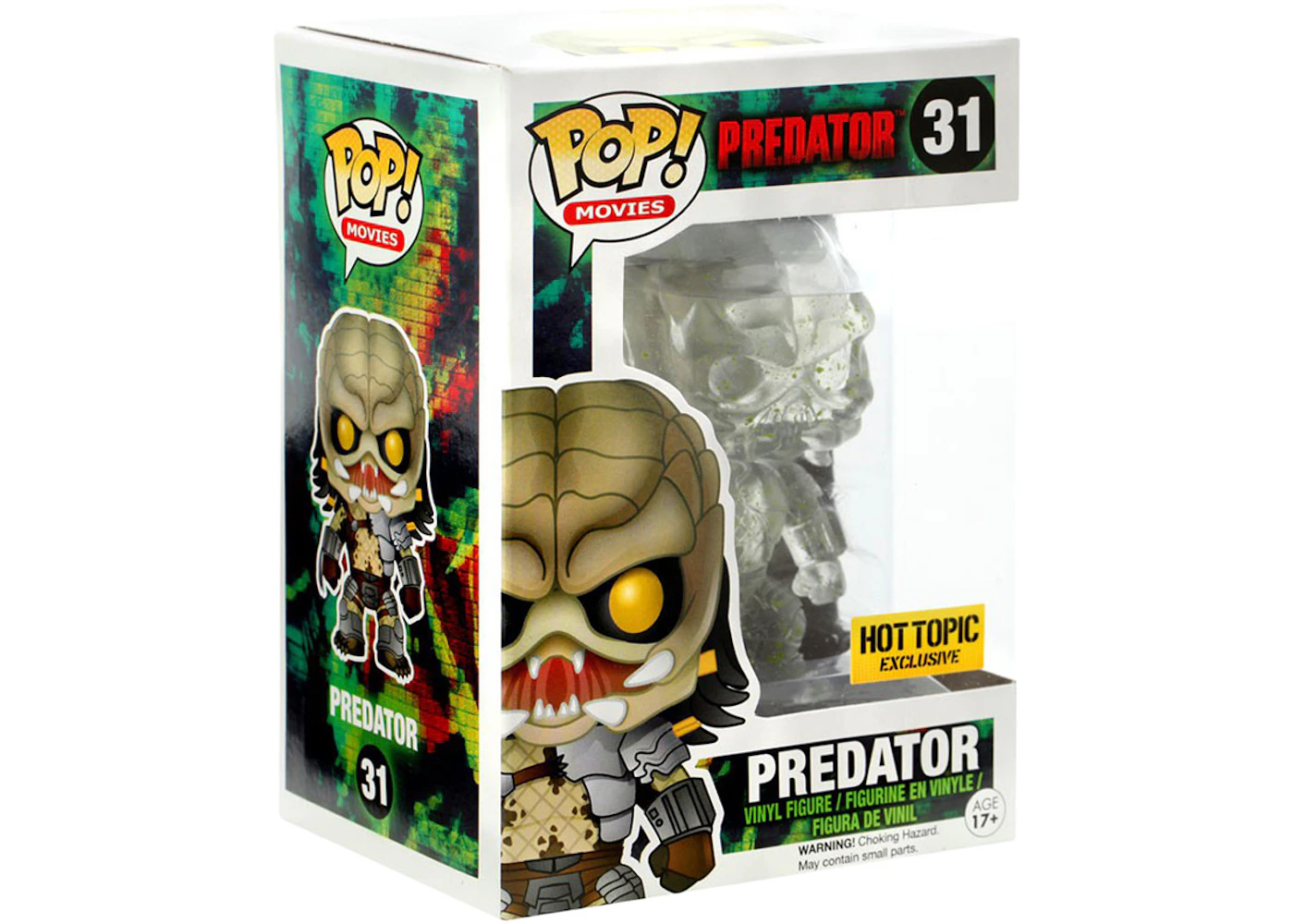 Funko Pop! Movies Predator (Translucent/Bloody) Hot Topic Exclusive ...