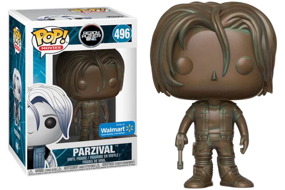 Funko Pop! Movies Ready Player One Parzival Antique Walmart Exclusive Figure #496