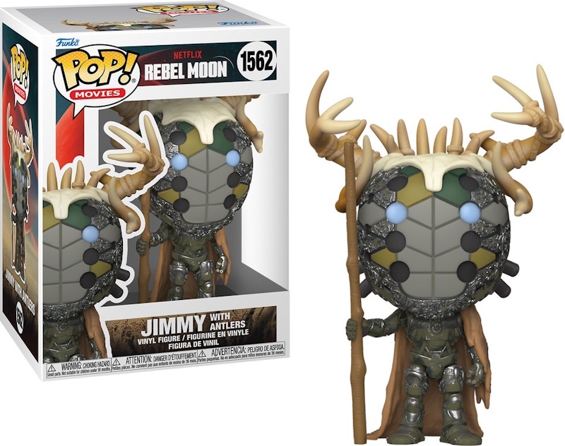 Funko Pop! Movies: Rebel Moon Jimmy w/ Antlers Figure #1562