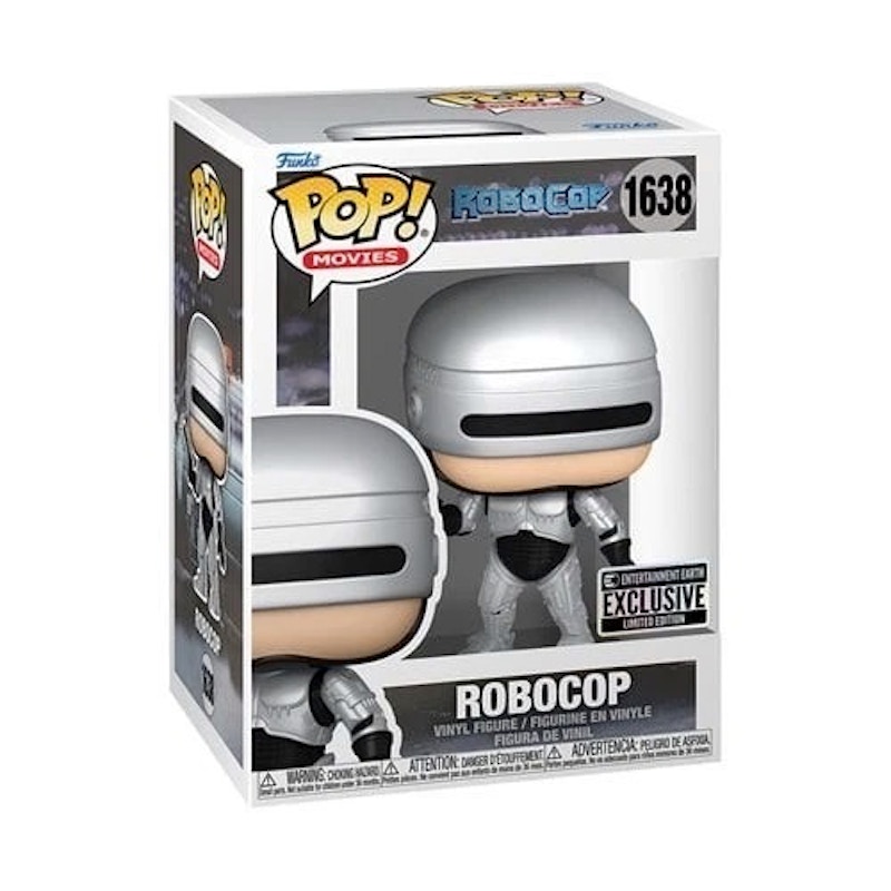 Funko Pop! Movies: Robocop (Metallic) (Entertainment Earth) Figure #1638