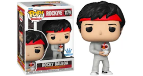 Funko Pop! Movies Rocky 45 Rocky Balboa with Chicken Funko Shop Exclusive Figure #1179