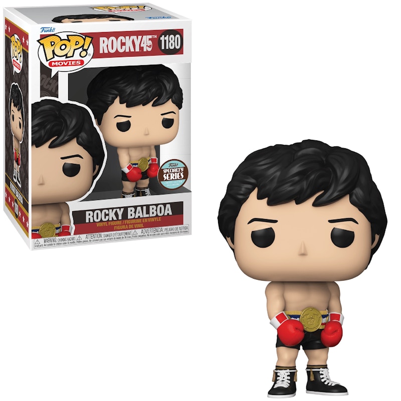Funko Pop! Movies: Rocky45 Rocky Balboa (Specialty Series) Figure #1180